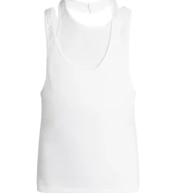 Toppe|Grunt Top - Lyng Rib Top - White