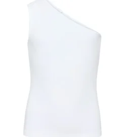 Toppe|Grunt Top - Rib - Gundhil - Viskose - Hvid