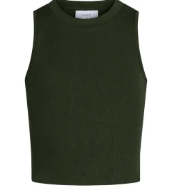 Toppe|Grunt Top - Rib - Prior - Army Green