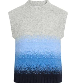 Konfirmationstøj|Veste|Grunt Vest - Charlotte Knit Vest - Grey Melange