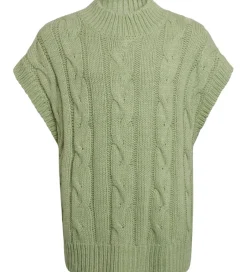 Veste|Grunt Vest - Strik - Brie - Light Green