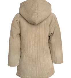 Overgangsjakker|Hanevild Jakke - Fløjl - Mushroom - Coriander