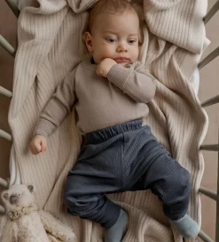 Leggings|Hanevild Leggins - Strik - Leo - Ombre Blue