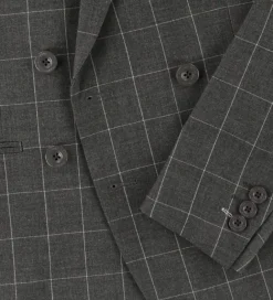 Konfirmationstøj|Jakkesæt Og Blazers|Hound Blazer - Gråmeleret m. Tern