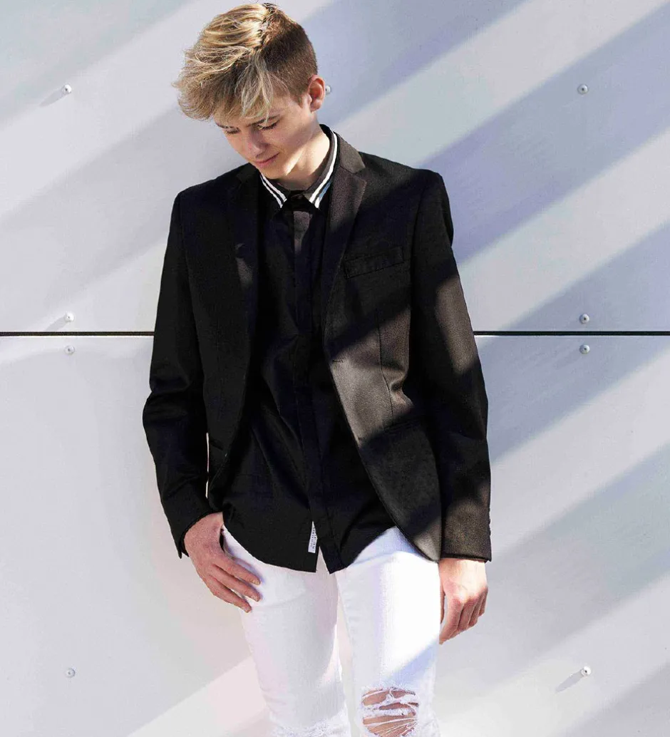 Jakkesæt Og Blazers|Konfirmationstøj|Hound Blazer - Sort