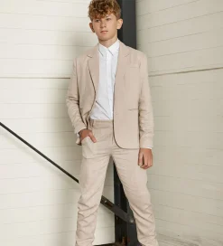 Konfirmationstøj|Hound Bukser - Hør - Beige