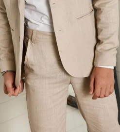 Konfirmationstøj|Hound Bukser - Hør - Beige