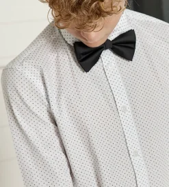 Slips Og Butterfly|Konfirmationstøj|Hound Butterfly m. Lommeklud - Sort/Hvid