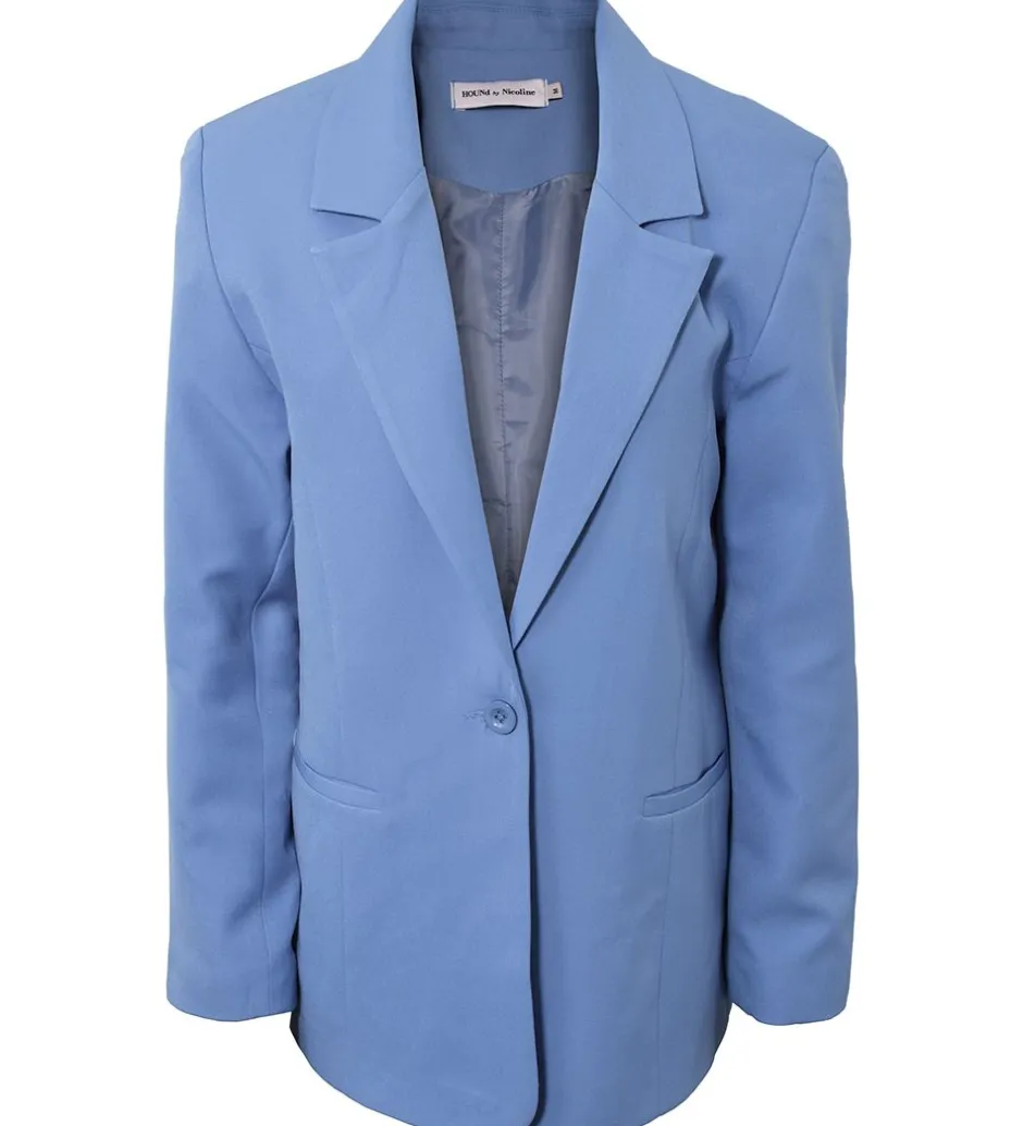 Konfirmationstøj|Jakkesæt Og Blazers|Hound By Nicoline Blazer - Sky Blue