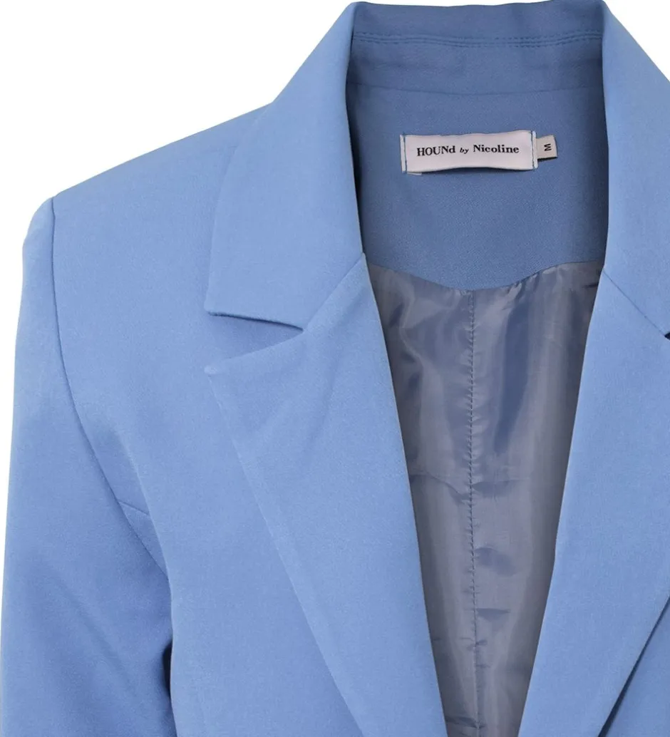 Konfirmationstøj|Jakkesæt Og Blazers|Hound By Nicoline Blazer - Sky Blue