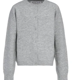 Cardigans|Hound Cardigan - HdLea - Grey Melangé