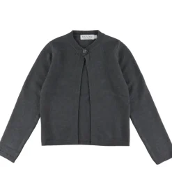 Striktrøjer|Hound Cardigan - Strik - HdLaura - Mørkegråmeleret