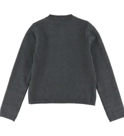 Striktrøjer|Hound Cardigan - Strik - HdLaura - Mørkegråmeleret