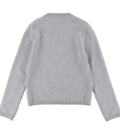 Striktrøjer|Hound Cardigan - Strik - HdLaura - Lysegråmeleret