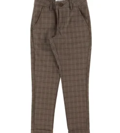 Konfirmationstøj|Hound Chinos - Fashion Chino Checks - Brown