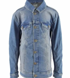 Konfirmationstøj|Hound Denimjakke - Light Blue Used