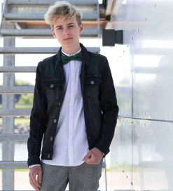 Konfirmationstøj|Hound Denimjakke - Sort Denim