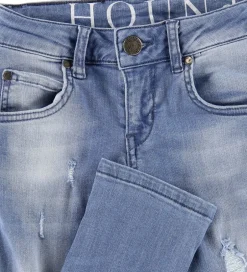 Konfirmationstøj|Hound Jeans - Xtra Slim Ripped - Light Used Denim
