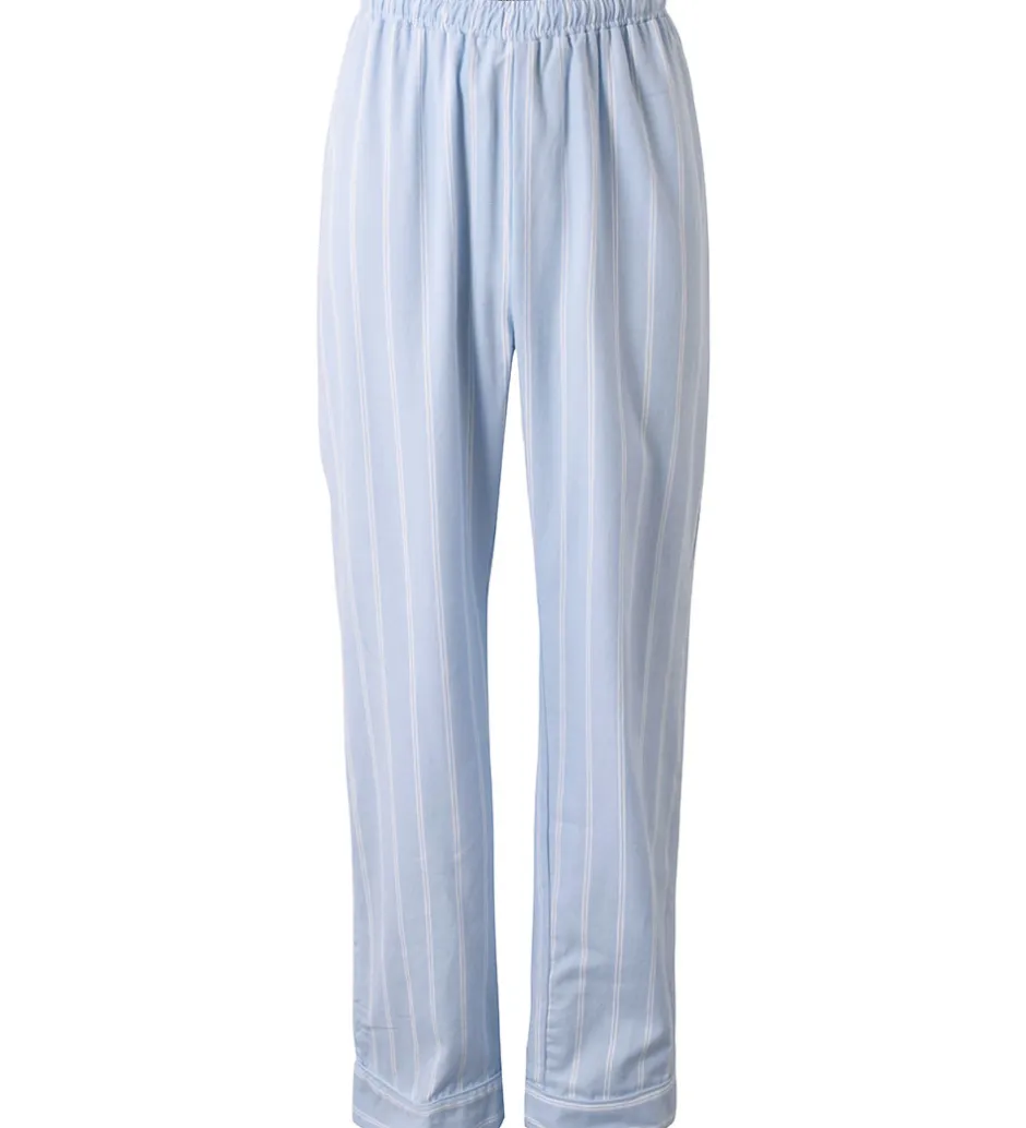 Nattøj|Hound Natbukser - Lyseblå/Hvidstribet