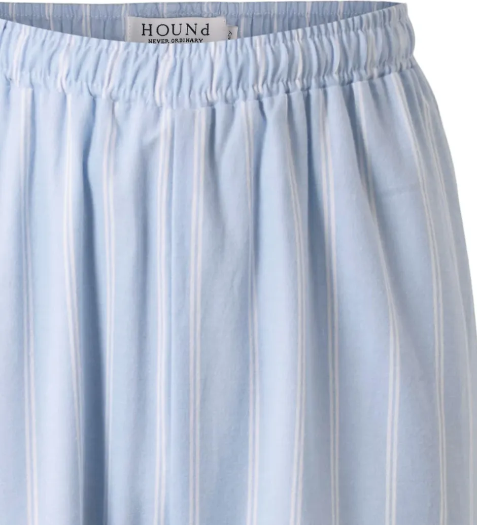 Nattøj|Hound Natbukser - Lyseblå/Hvidstribet