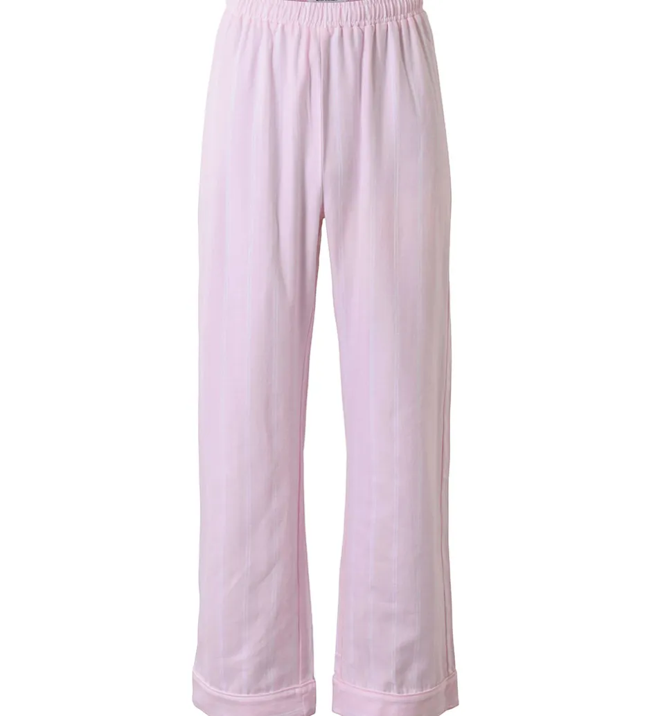 Nattøj|Hound Natbukser - Rosa/Hvidstribet