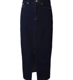 Nederdele|Hound Nederdel - Maxi Denim - Dark Blue Used