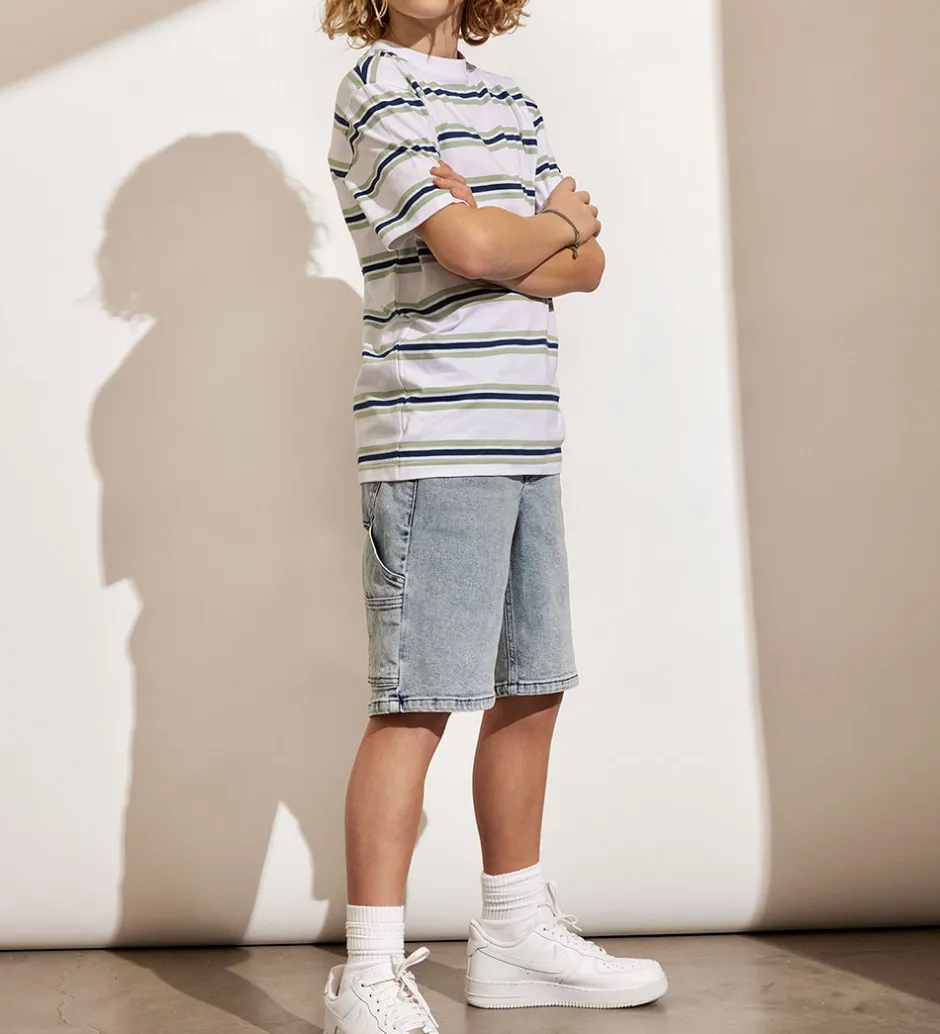 Shorts Og Knickers|Hound Shorts - Extra Wide - Light Blue Denim