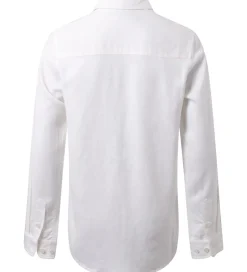 Konfirmationstøj|Hound Skjorte - Hør/Viskose - Hvid