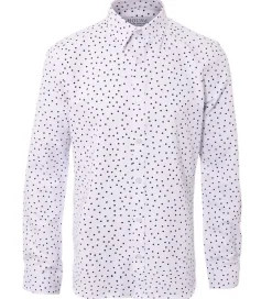 Konfirmationstøj|Hound Skjorte - Hvid m. Prikker