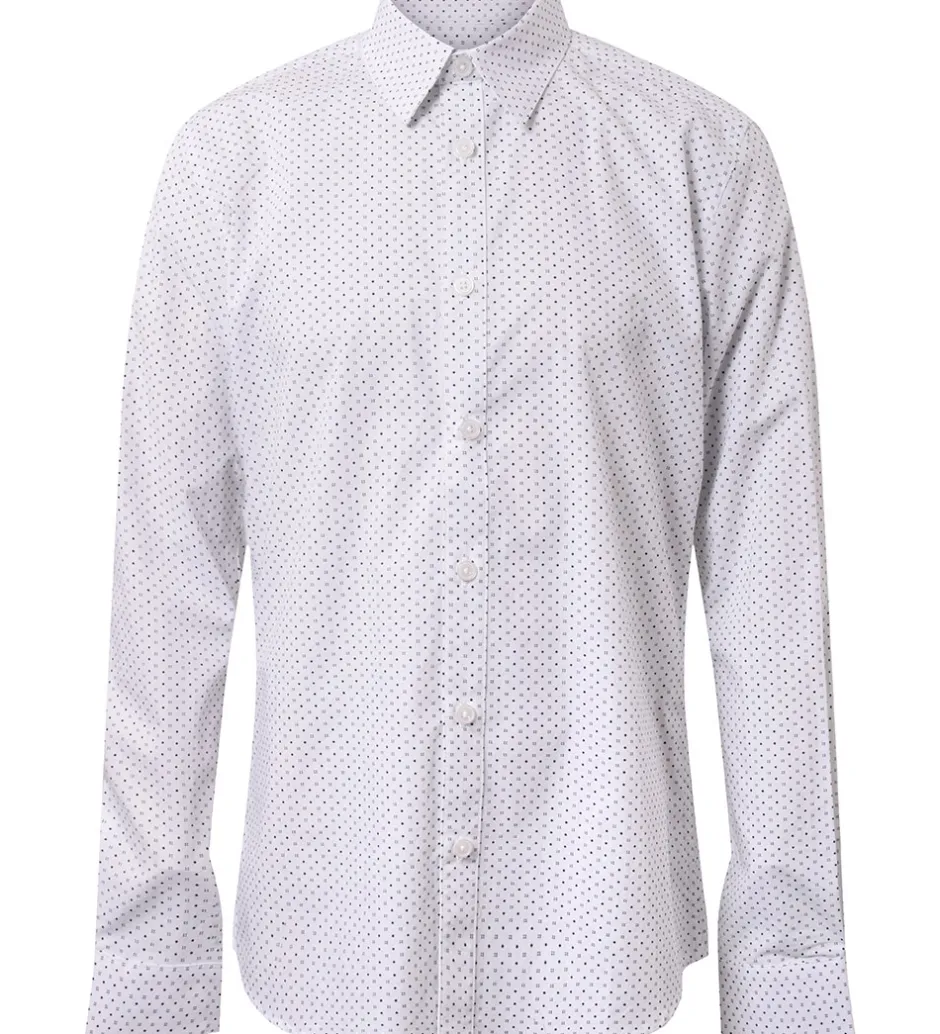 Konfirmationstøj|Hound Skjorte - Hvid/Navy