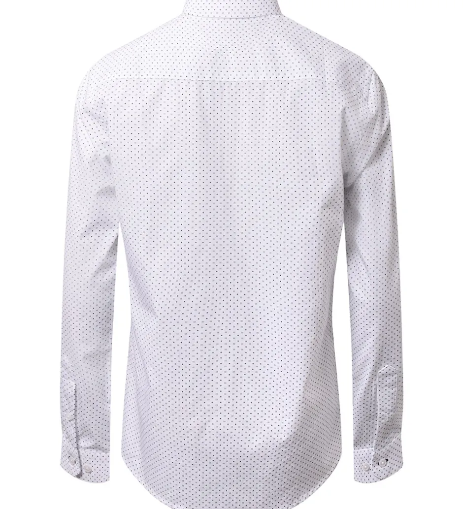 Konfirmationstøj|Hound Skjorte - Hvid/Navy