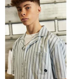 Konfirmationstøj|Hound Skjorte - Light Blue/Navy