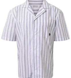 Skjorter|Konfirmationstøj|Hound Skjorte - Striped - Hvid/Navy