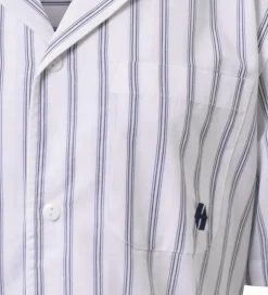 Skjorter|Konfirmationstøj|Hound Skjorte - Striped - Hvid/Navy