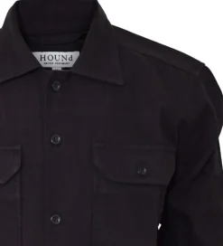 Konfirmationstøj|Hound Skjorte - Worker Shirt - Sort