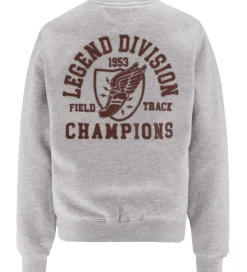 Sweatshirts|Hound Sweatshirt - Crew - Lys Grå Meleret