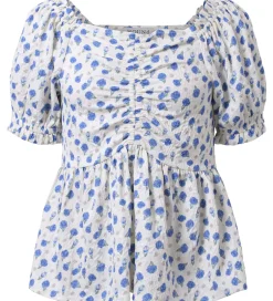 Toppe|Hound Top - Flower - Light Blue