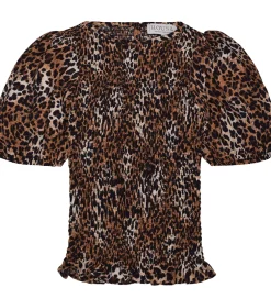 Toppe|Hound Top - Leopard - Sort/Beige/Brun