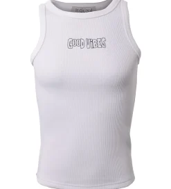 Toppe|Hound Top - Rib - Off Whitet m. Print