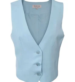 Veste|Hound Vest - Fashion Vest - Light Blue