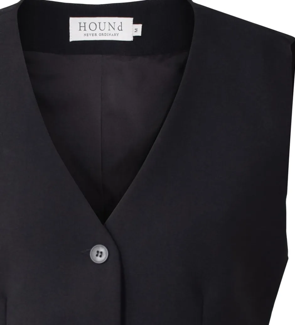 Veste|Konfirmationstøj|Hound Vest - Sort