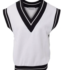 Veste|Hound Vest - Strik - Hvid m. Navy