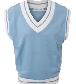 Veste|Hound Vest - Tennis Vest - Strik - Light Blue