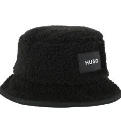 Huer Og Hatte|HUGO Bøllehat - Vendbar - Softshell/Fleece - Sort