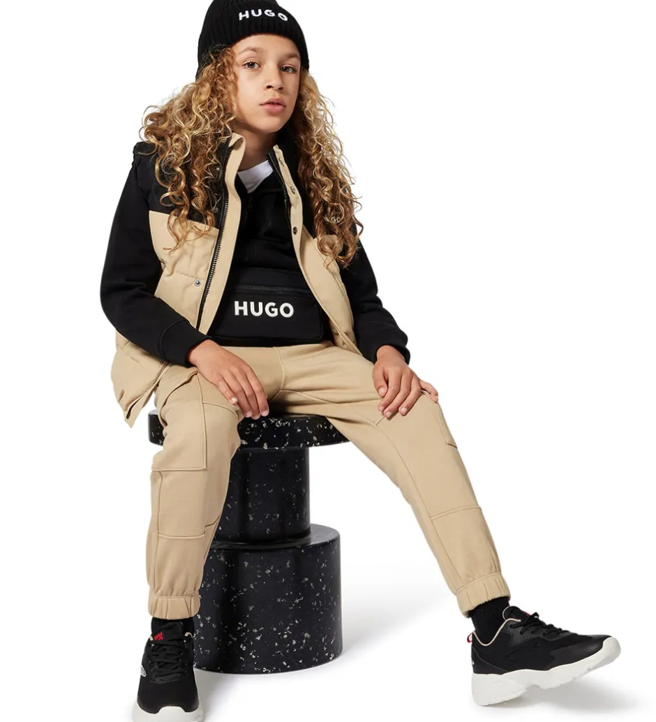 Huer Og Hatte|HUGO Hue - Strik - Sort