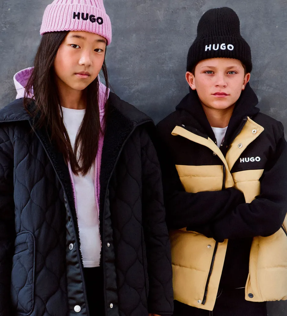 Huer Og Hatte|HUGO Hue - Strik - Sort