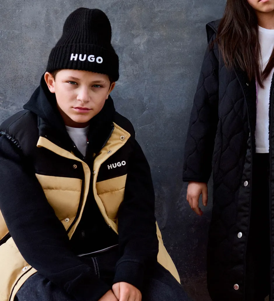 Huer Og Hatte|HUGO Hue - Strik - Sort