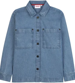 Skjorter|HUGO Skjorte - Denim - Stone Wash