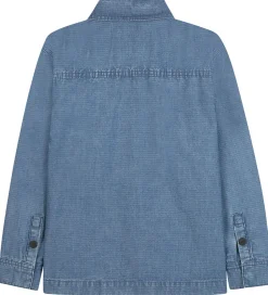 Skjorter|HUGO Skjorte - Denim - Stone Wash