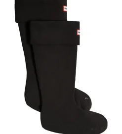 Strømper|Basis|Hunter Fleece Støvlestrømper - Lang - Black